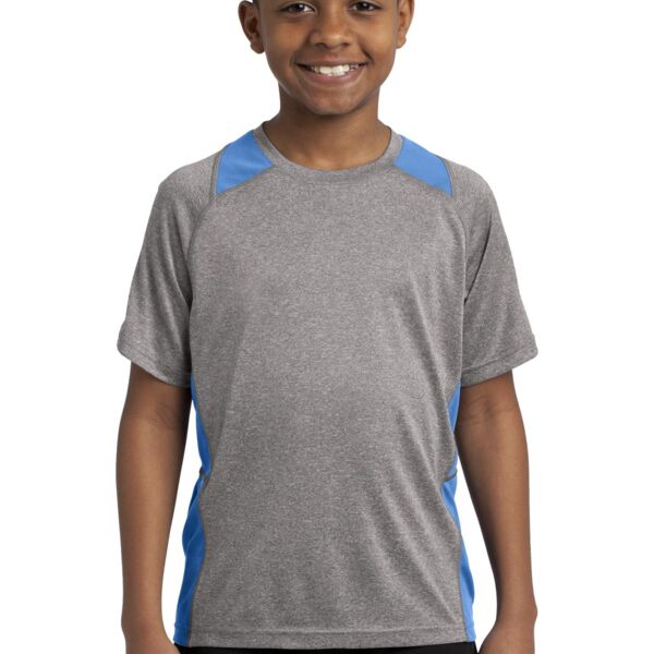 BFP - Youth Heather Colorblock Contender Tee Thumbnail